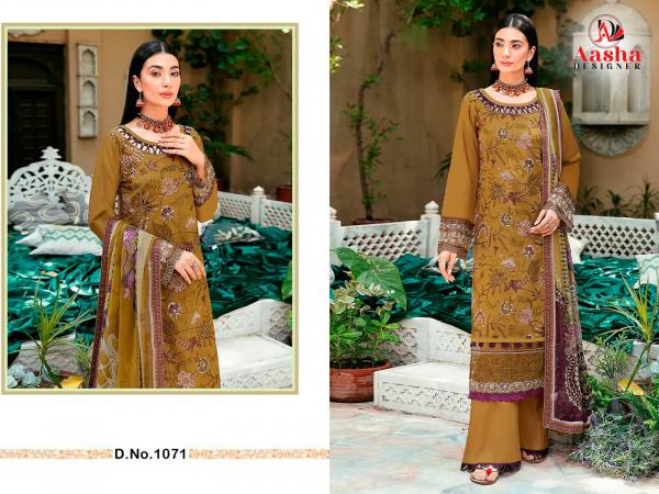 Aasha Chevron Premium Collection Vol 1 Pakistani Salwar Kameez